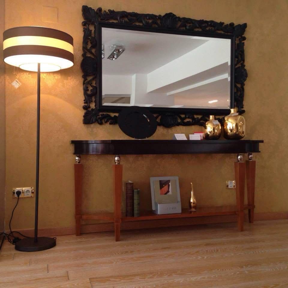 Oglindă de perete Selva — ramă sculptată, finisaj vopsit mat 2