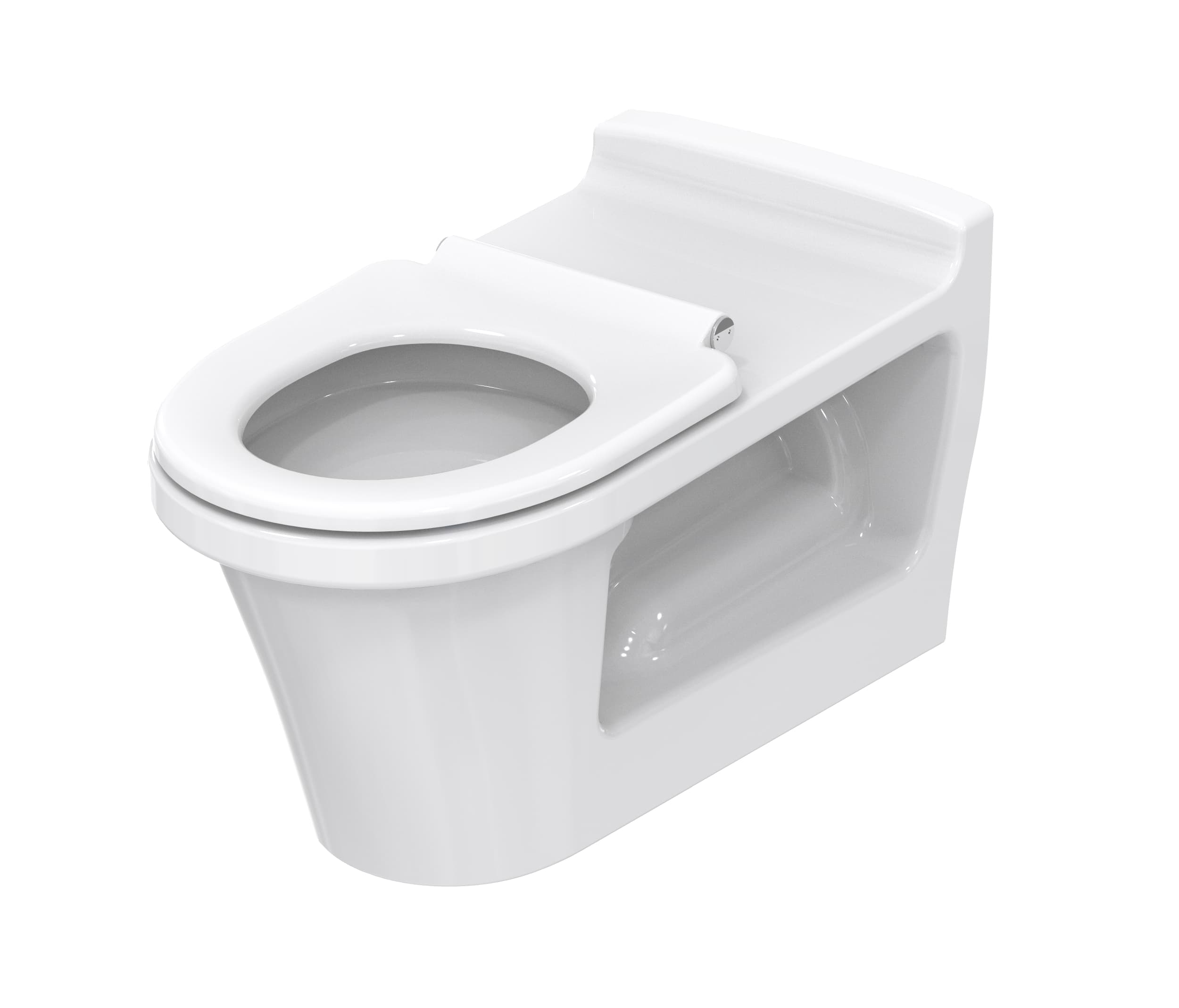 WC CF, suspendat, fără bariere  
spălare directă 2