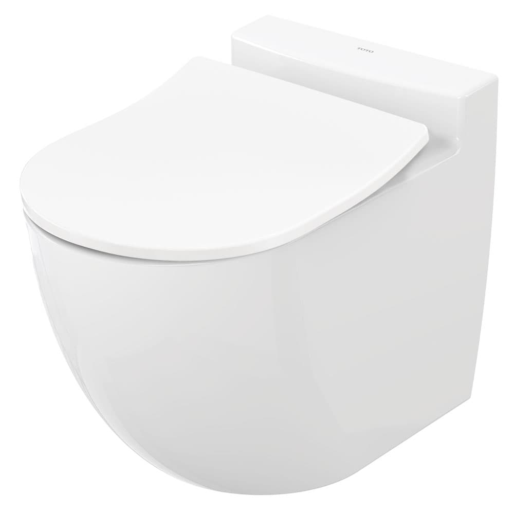 WC NC, pe pardoseală, lipit de perete