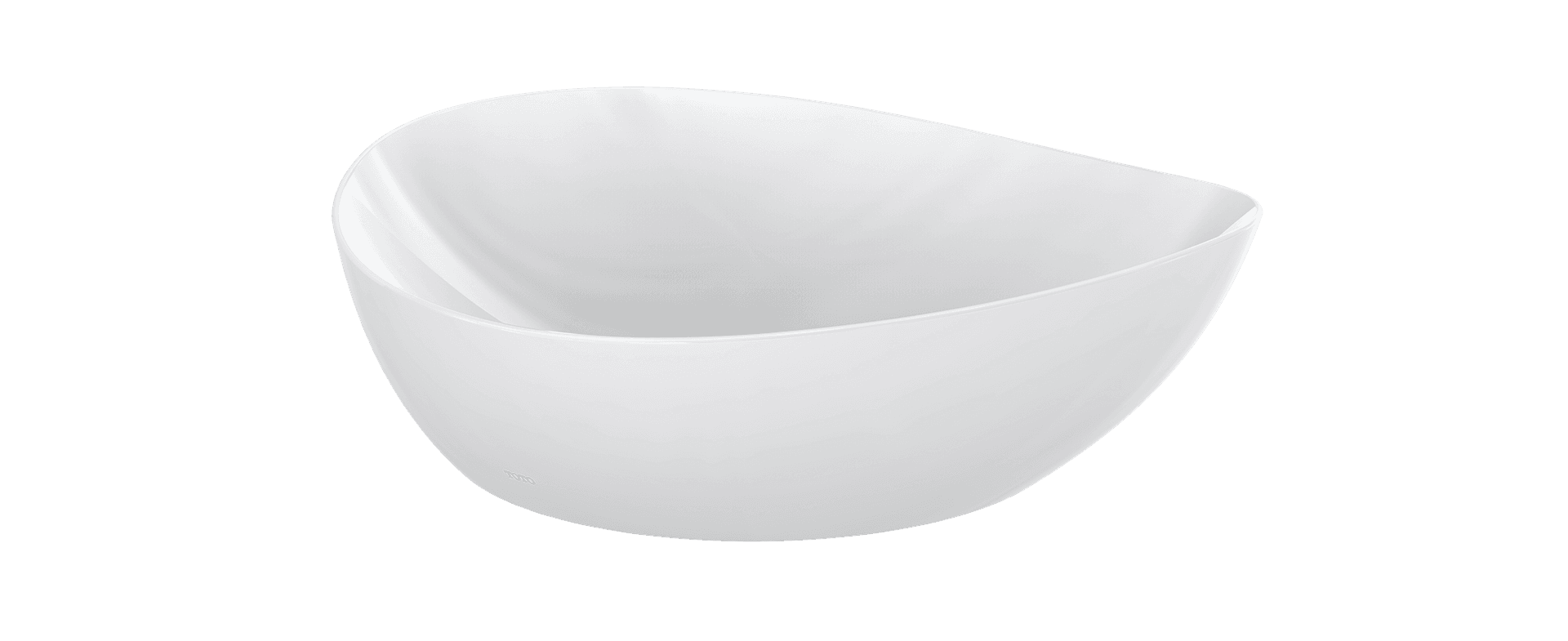 Lavoar vas TA, asimetric 465 mm, fără orificiu robinet, cu preaplin 3