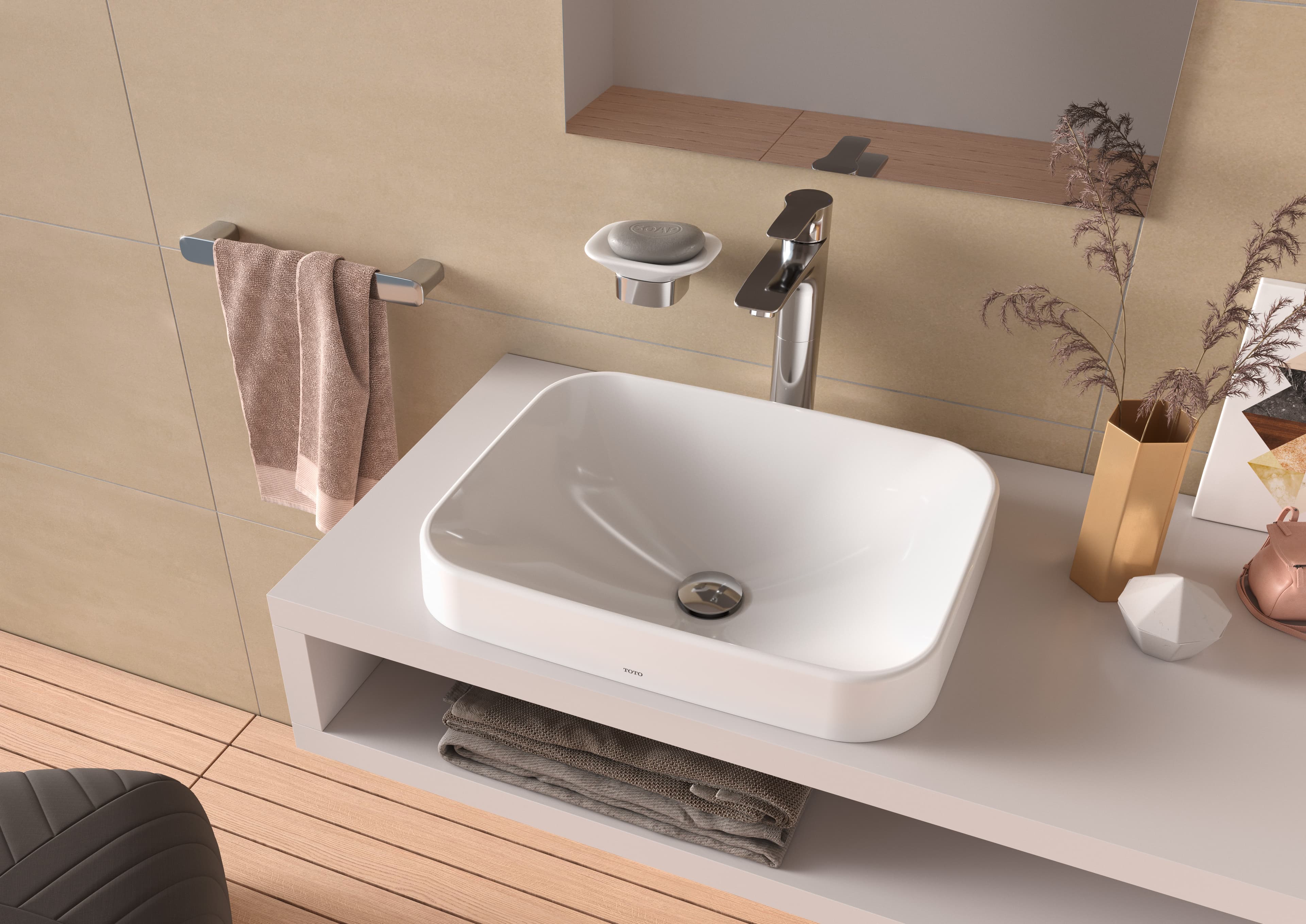 Lavoar pe blat (Vessel) LF Dimensiune: 500 mm 2
