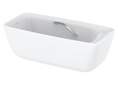 Cadă de plutire, pătrată, pe pardoseală cu mâner 2