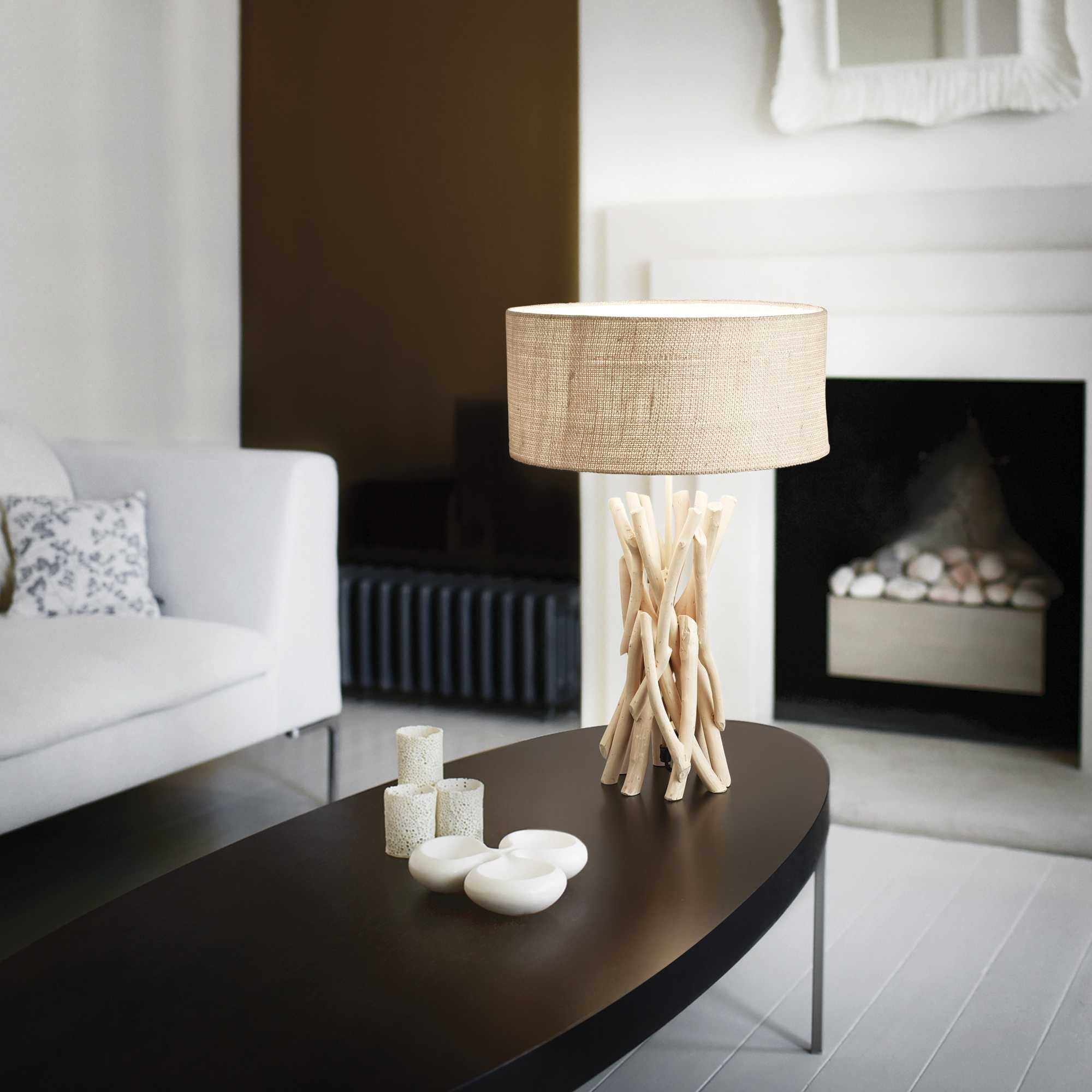 Ideal-Lux Veioza Driftwood TL 1