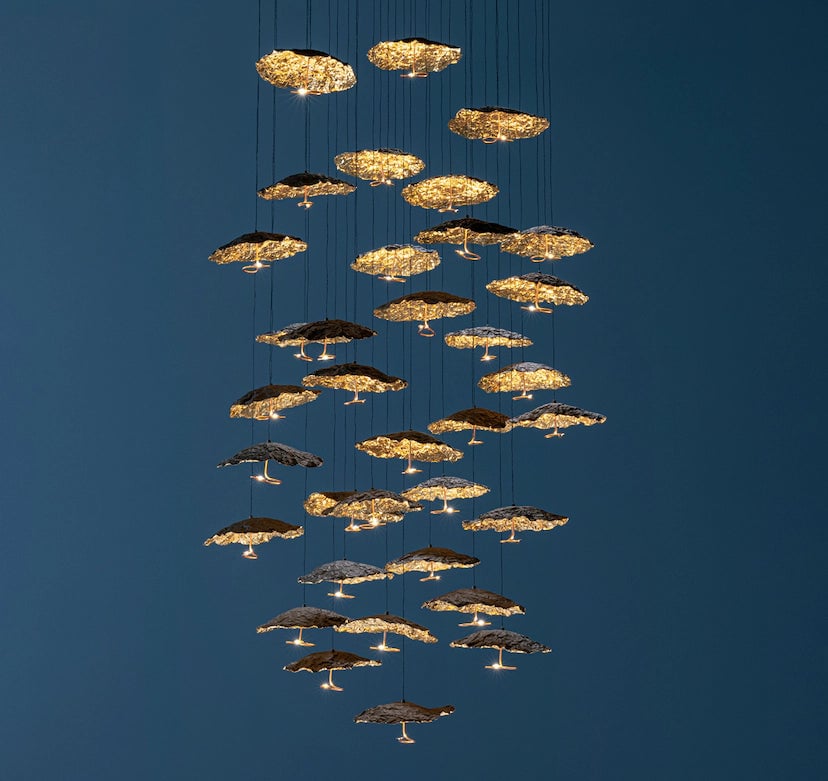 Candelabru Gold Moon