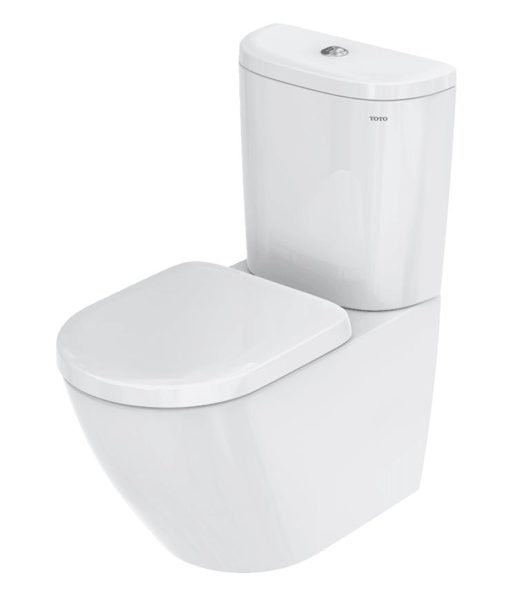 WC NC, cuplare apropiată  
descărcare directă, intrare orizontală
