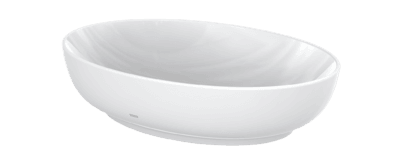 Lavoar vas WU, rotund 550 mm, fără orificiu robinet, cu preaplin