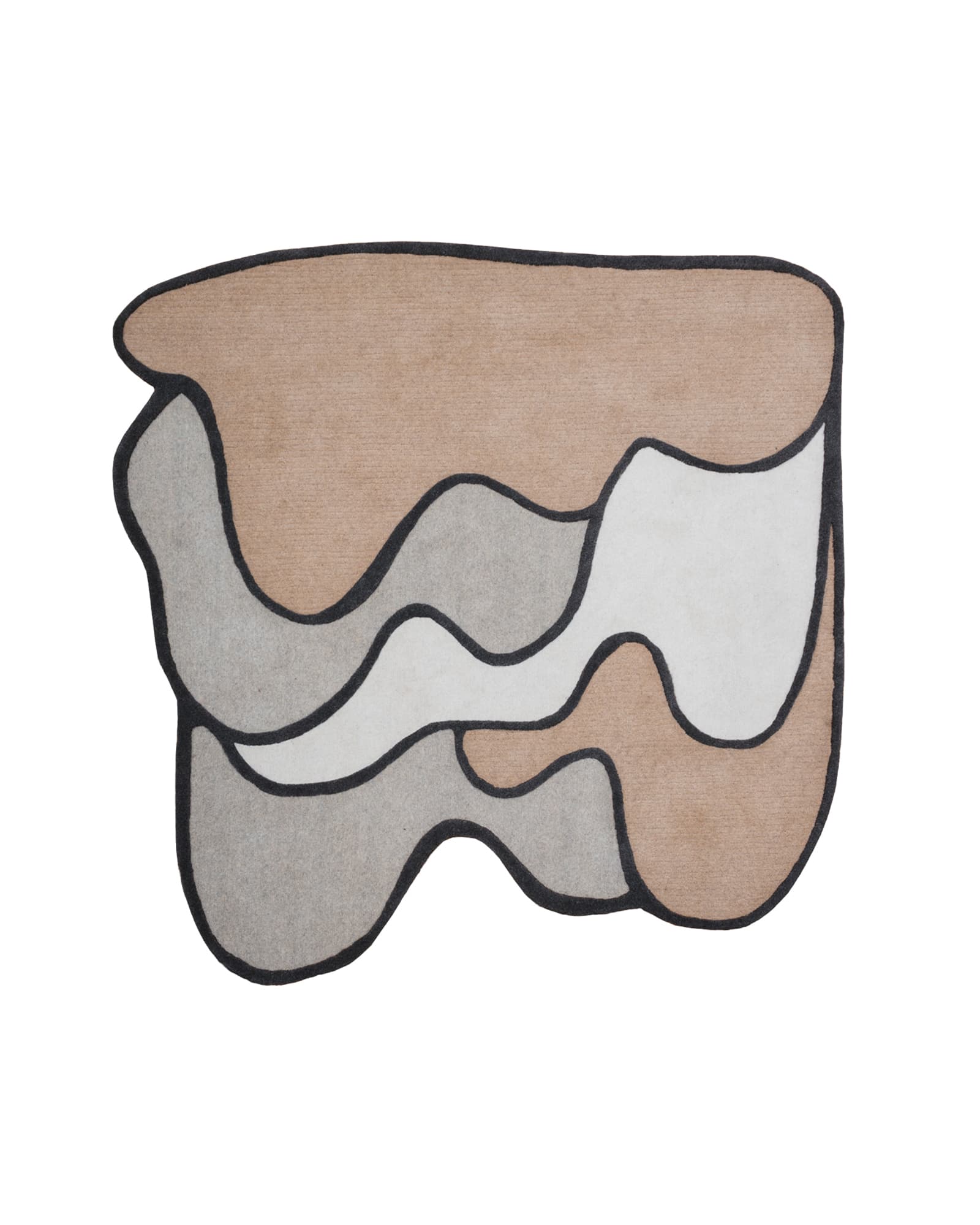 Tapis Forme Libre Coquillage