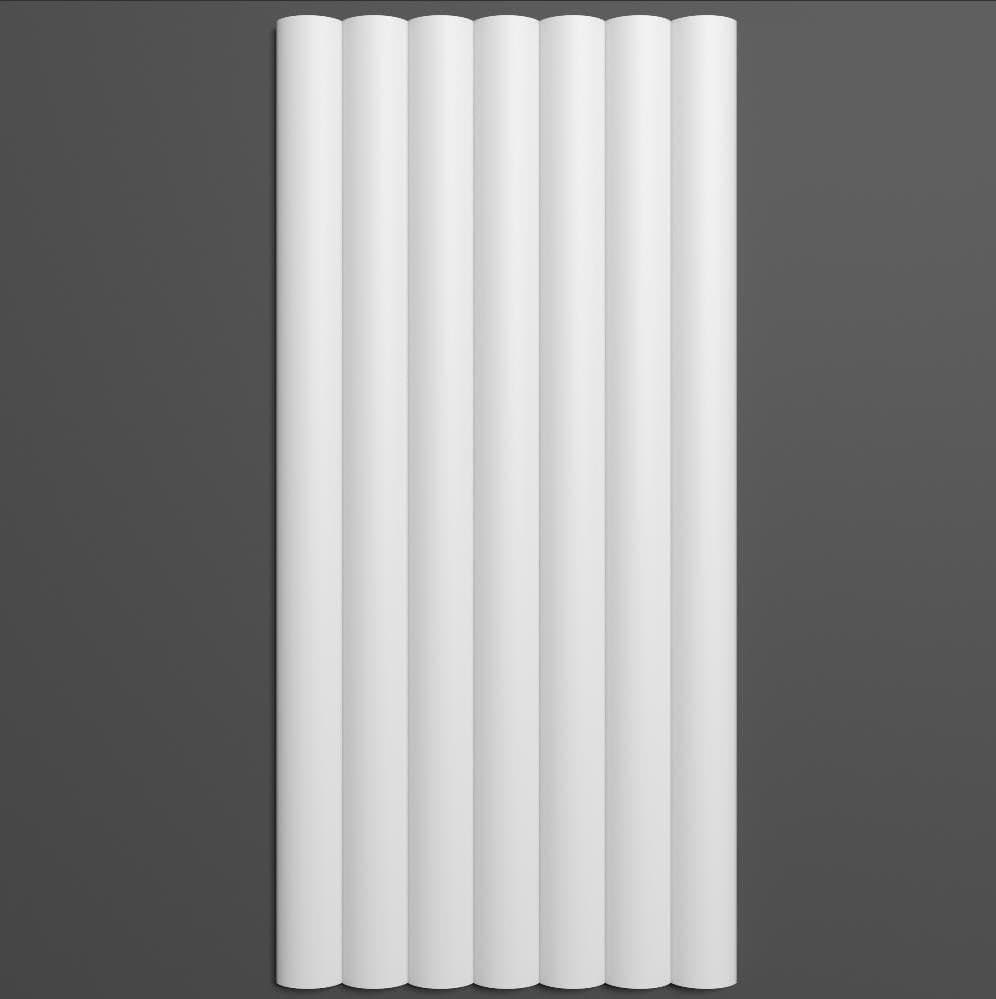 Panou decorativ 3D din poliuretan, model Riflaj W368 - 25x1.25x280 cm