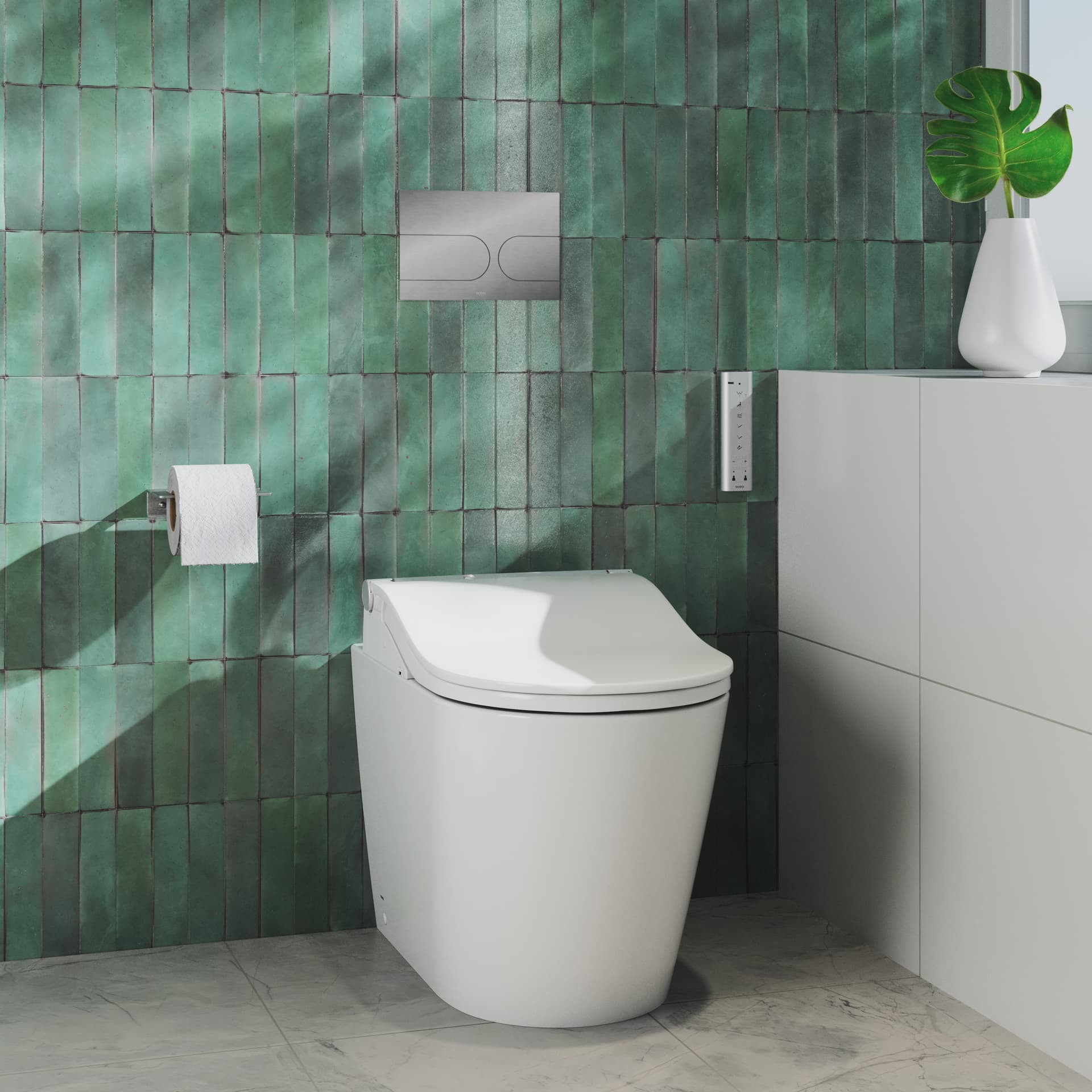 Set WASHLET® RW cu Vas WC RP Stativ (Pardoseală)