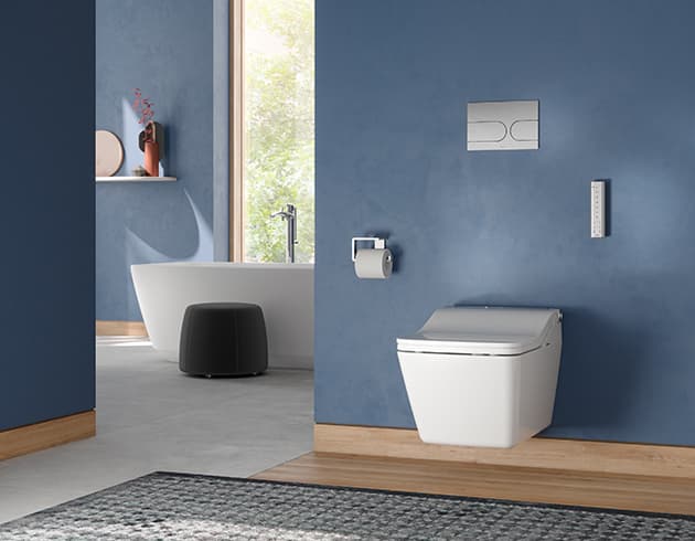 Set Complet TOTO WASHLET® SW Auto Flush + WC SP, suspendat cu cadru pentru Auto Flush