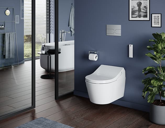 Set Complet TOTO WASHLET® RX EWATER+ Auto Flush + WC RP, suspendat cu cadru pentru Auto Flush