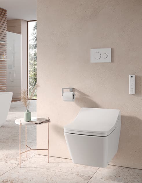 Set Complet TOTO WASHLET® SX EWATER+ + WC SP, suspendat (wall-hung)