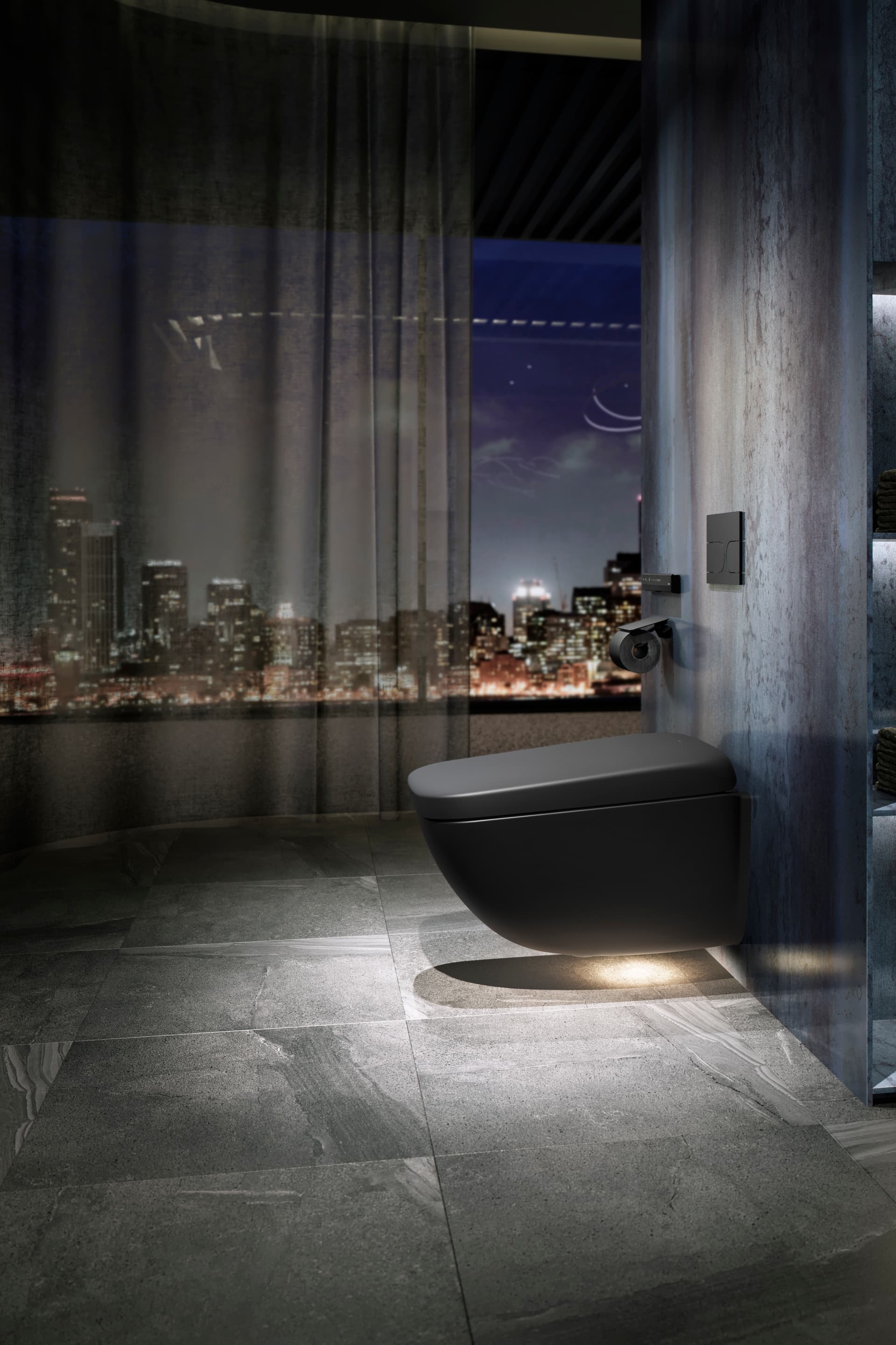 WASHLET® pentru NEOREST® WX1 negru mat incl. telecomandă